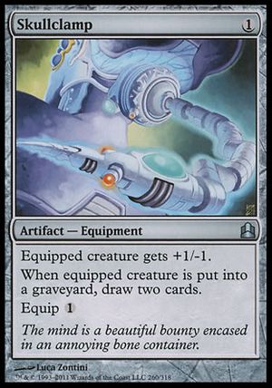 Skullclamp (MTG Commander)