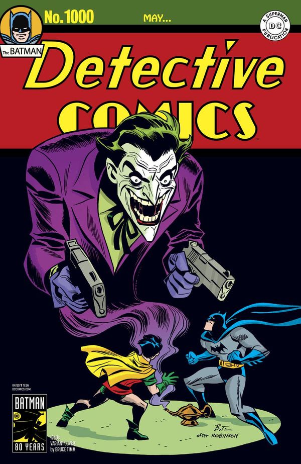 Detective Comics #1000 (1940's Variant Cover)