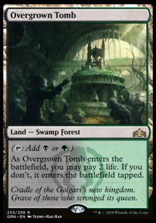 Overgrown Tomb (Guilds of Ravnica) Trading Card