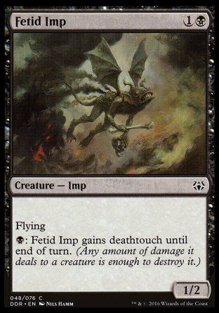 Fetid Imp (Nissa vs. Ob Nixilis) Trading Card