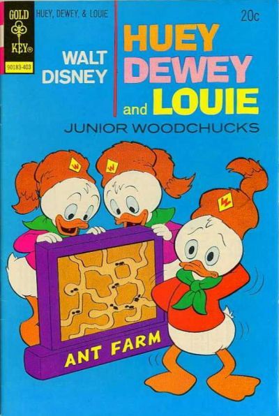 Huey, Dewey and Louie Junior Woodchucks #25 Comic