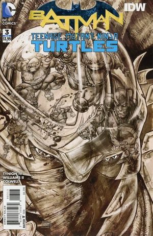 Batman Teenage Mutant Ninja Turtles #3 (3rd Printing)
