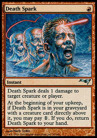 Death Spark (Coldsnap Theme Decks) Trading Card