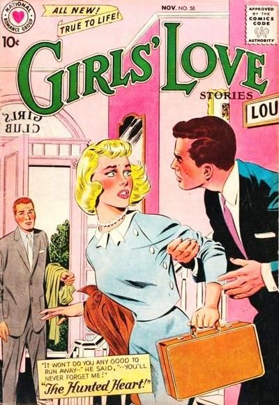 Girls' Love Stories #58 Comic