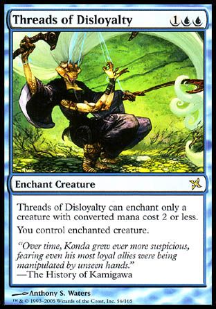 Threads of Disloyalty (Betrayers of Kamigawa) Trading Card