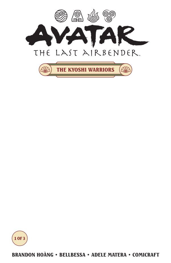 Avatar: The Last Airbender – The Kyoshi Warriors #1 (Cvr B Blank) Comic