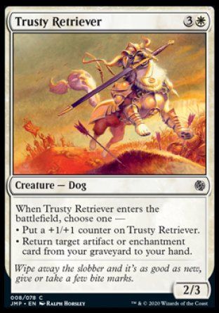 Trusty Retriever (Jumpstart) Trading Card