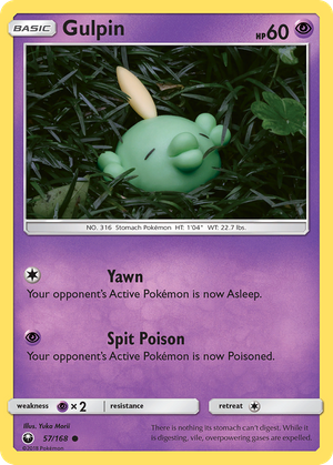 Gulpin (57/168) - Celestial Storm