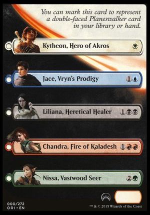 Double-faced cards checklist (Magic Origins)