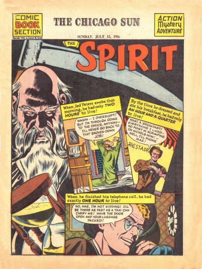 Spirit Section #7/15/1945 Comic