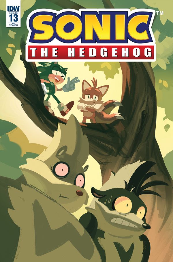 Sonic the Hedgehog #13 (10 Copy Cover Fourdraine)