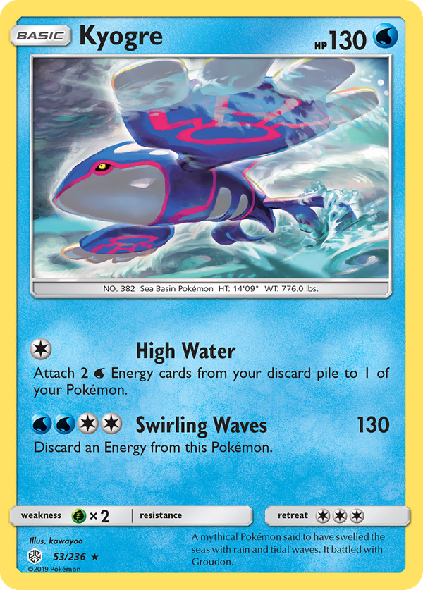 Kyogre (53/236) - Cosmic Eclipse