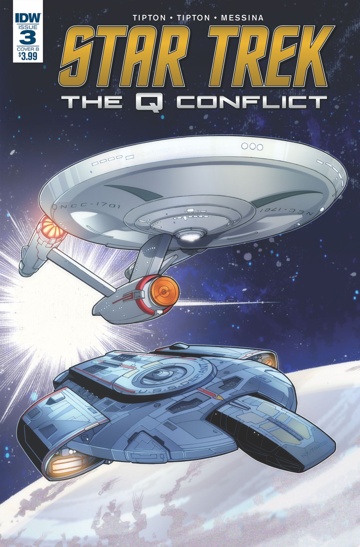 Star Trek: The Q Conflict #3 Comic
