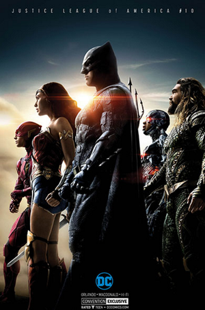 Justice League of America #10 (SDCC Foil Variant)