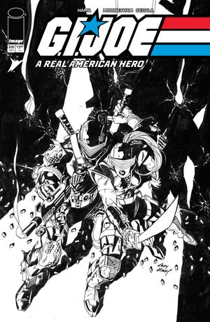 G.I. Joe: A Real American Hero #321 (Cvr B Andy Kubert B&W Variant)