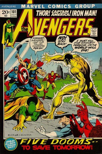 Avengers #101 Comic