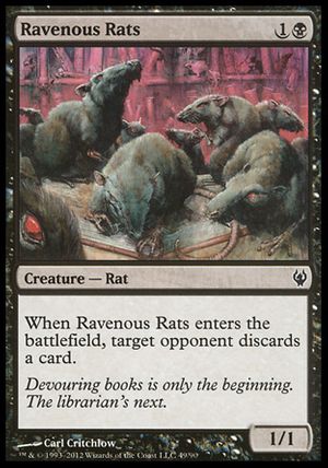 Ravenous Rats (Izzet vs. Golgari)