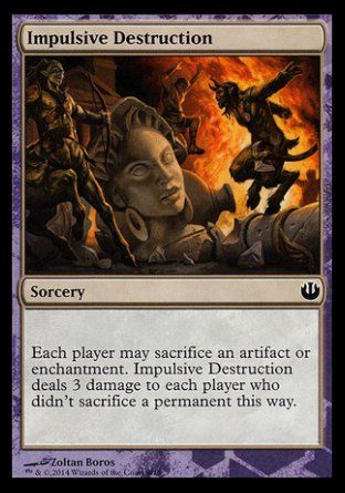 Impulsive Destruction (Journey into Nyx Challenge Deck : Defeat a God) Trading Card