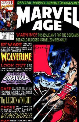 Marvel Age #105 Comic