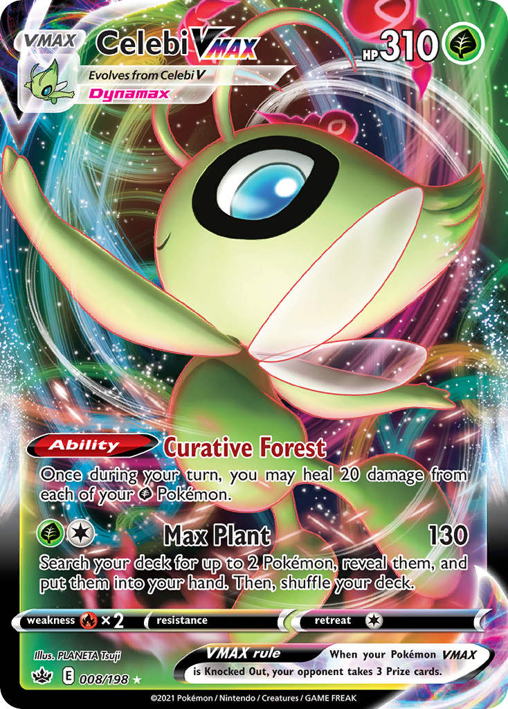 Celebi Pokémon Card