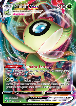 Celebi VMAX (8/198) - Chilling Reign