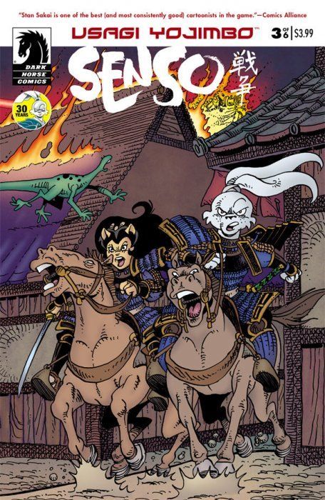 Usagi Yojimbo: Senso #3 Comic