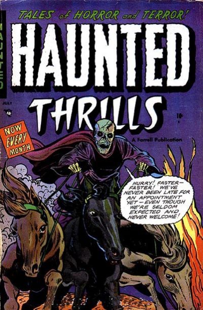 Haunted Thrills #10 Comic