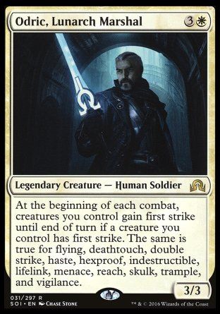 Odric, Lunarch Marshal (Shadows over Innistrad) Trading Card