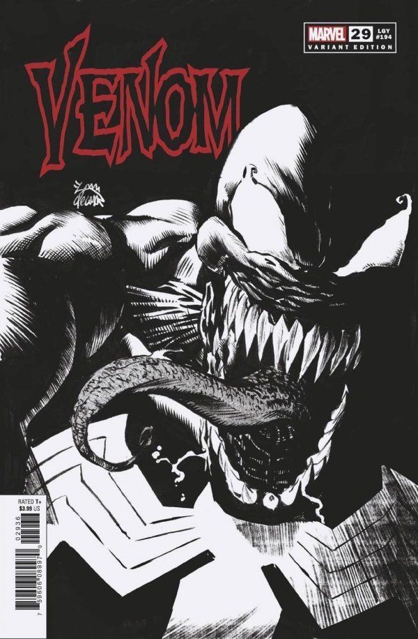 Venom #29 (Stegman Sketch Cover)