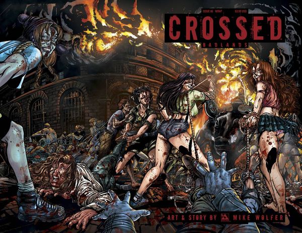 Crossed Badlands #86 (Wrap Cover)