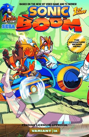 Sonic Boom #1 (Here Comes The Boom Pt 1 Var Cover)