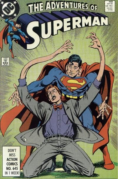 Adventures of Superman #458 Comic