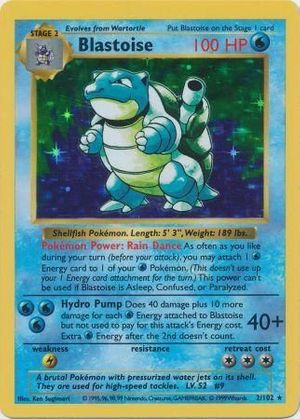 Blastoise (2/102) - Base (Shadowless)