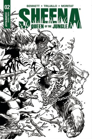 Sheena Queen of the Jungle #2 (Cover G 20 Copy Buchemi B&w In)