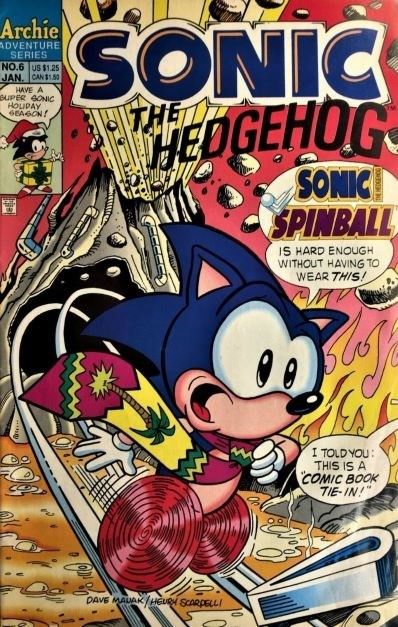 Sonic the Hedgehog #6 Comic