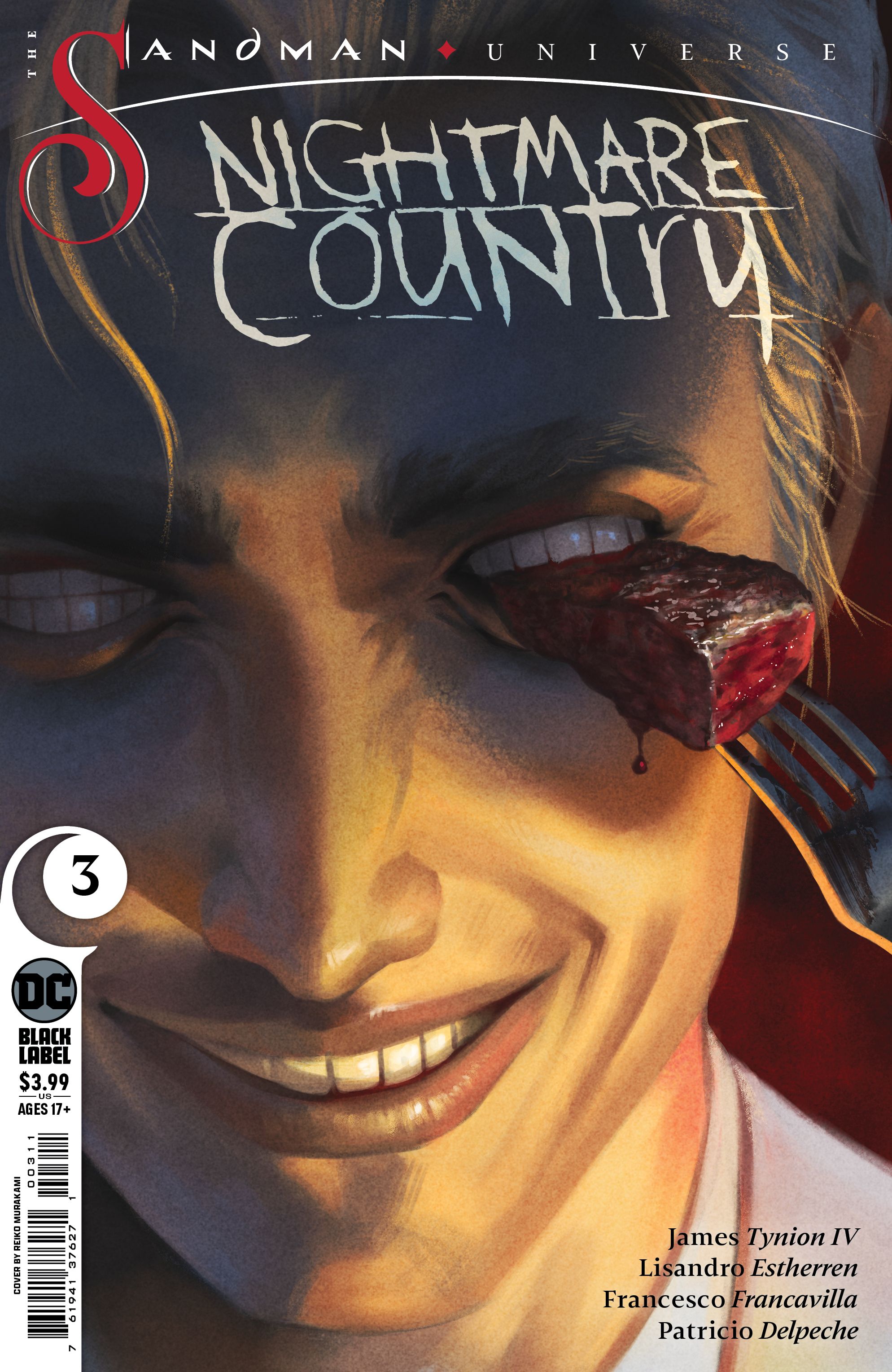 Sandman Universe: Nightmare Country #3 Comic