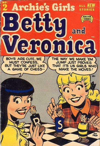 Archie's Girls Betty and Veronica #2 Comic