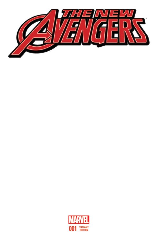 New Avengers #1 (Blank Variant)