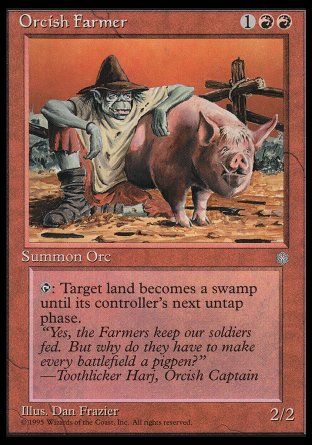 Orcish Farmer (Ice Age) Trading Card