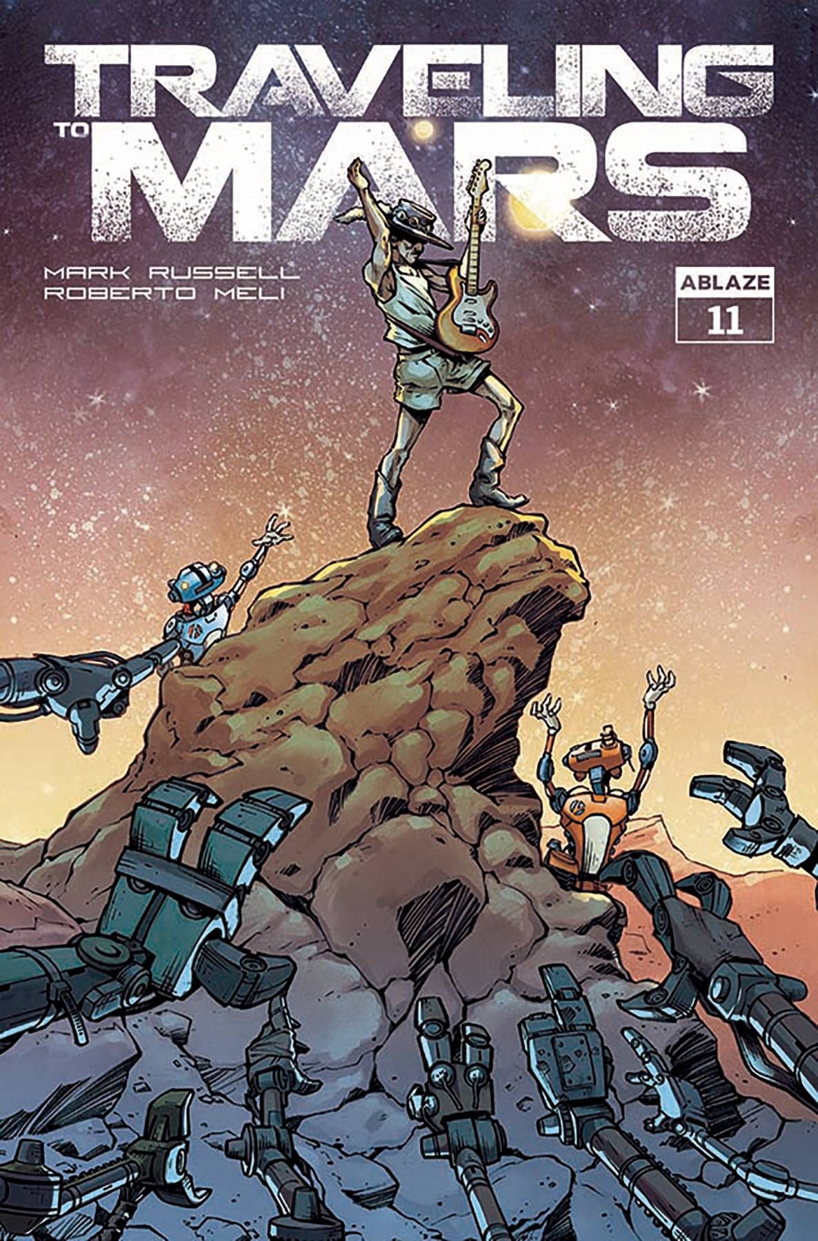 Traveling to Mars #11 Comic