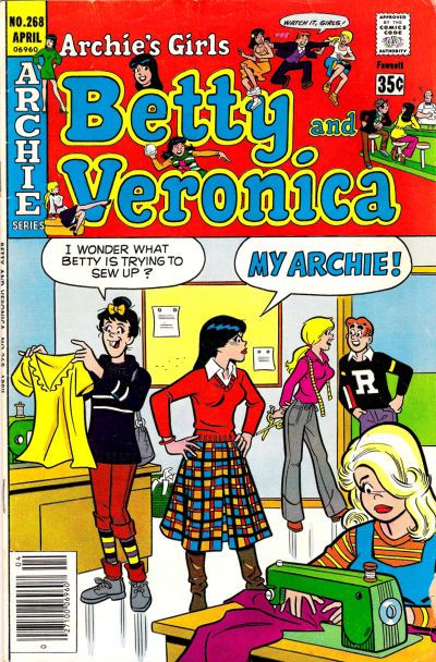 Archie's Girls Betty and Veronica #268 Comic