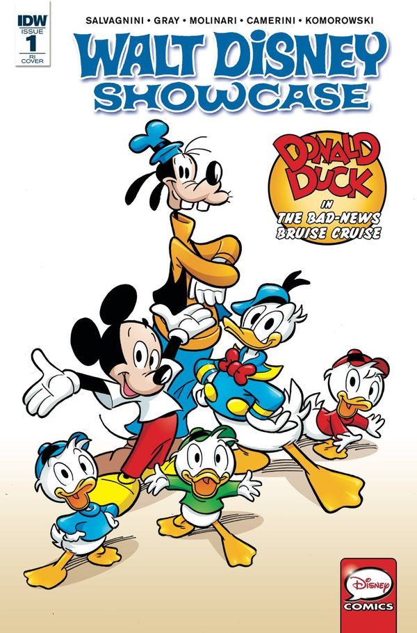 Walt Disney Showcase #1 (Donald Duck 10 Copy Cover)