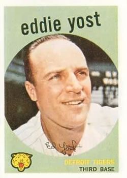 Eddie Yost 1959 Topps #2 Sports Card