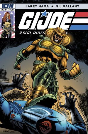 G.I. Joe: A Real American Hero #211 (Subscription Variant)