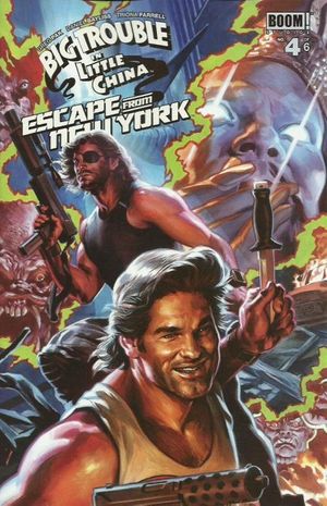 Big Trouble in Little China / Escape from New York #4 (Subscription Massafera Cover)