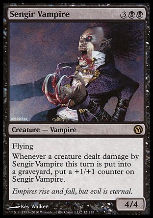 Sengir Vampire (Duels of the Planeswalkers) Trading Card