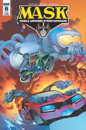 Mask Mobile Armored Strike Kommand #8 (Sub Variant A)