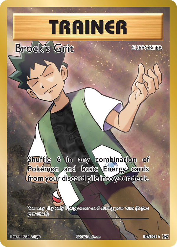 Brock's Grit (107/108) - Evolutions