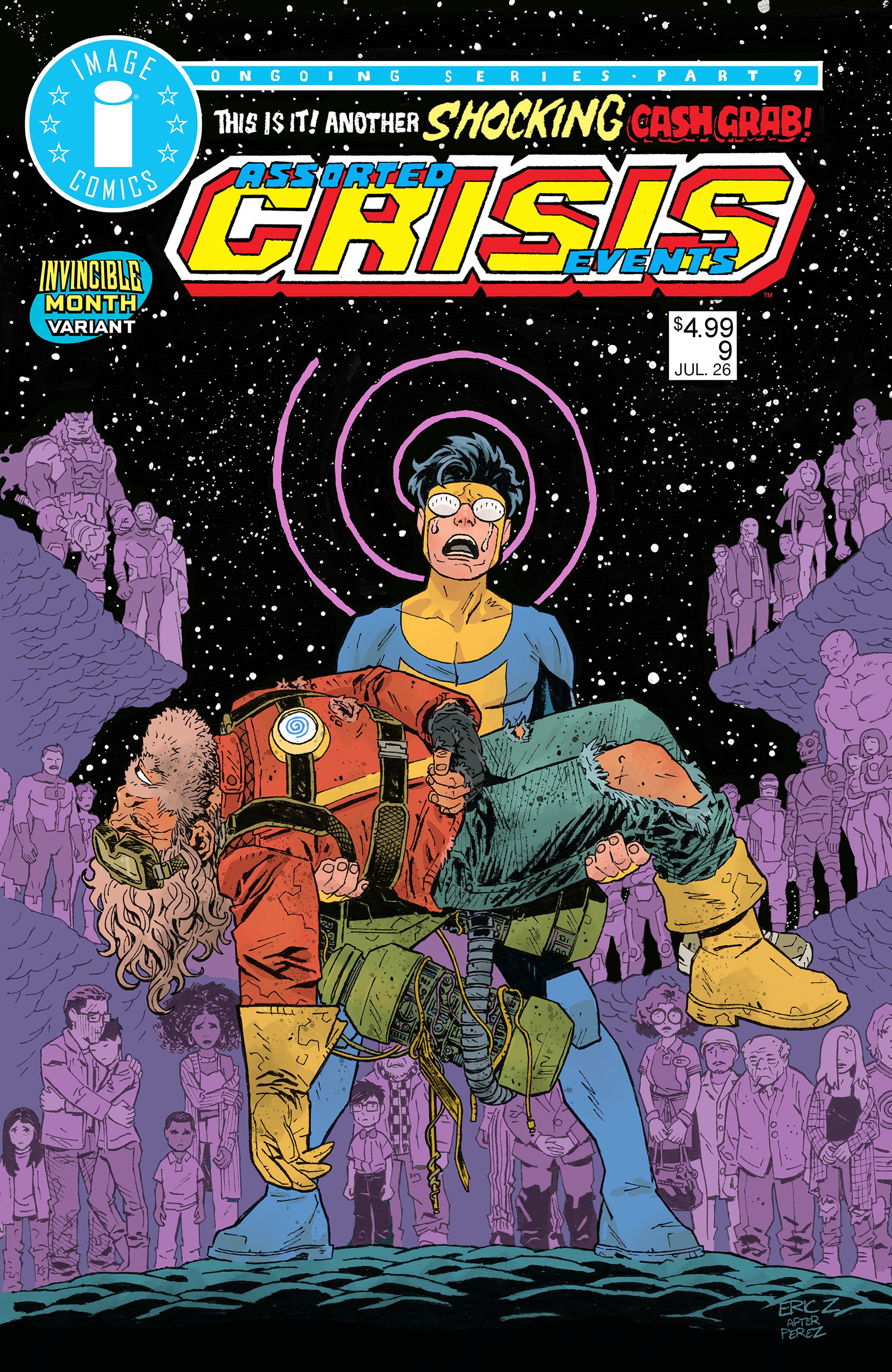 Assorted Crisis Events #9 (Cvr C Eric Zawadzki Invincible Team Up Variant) Comic