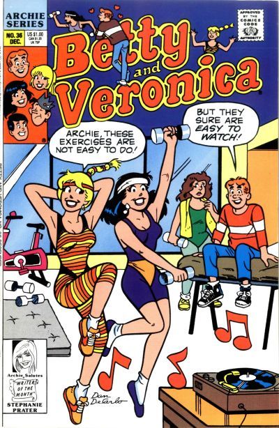 Betty and Veronica #36 Comic